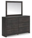 Hollivern Dresser and Mirror - Dayton Discount Furniture