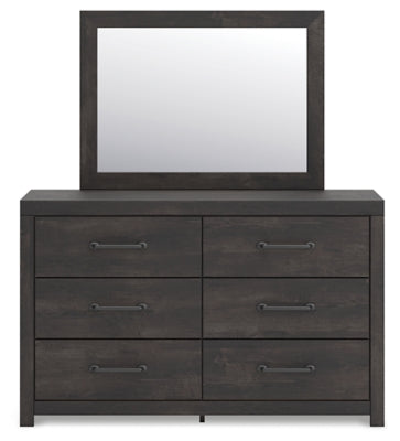 Hollivern Dresser and Mirror - Dayton Discount Furniture