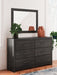 Hollivern Dresser and Mirror - Dayton Discount Furniture
