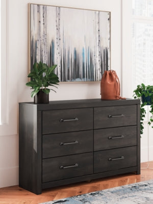 Hollivern Dresser and Mirror - Dayton Discount Furniture
