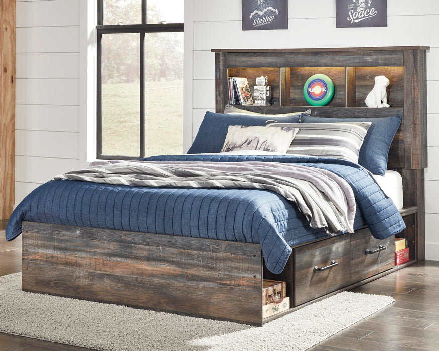 Drystan Youth Bed with 2 Storage Drawers - Dayton Discount Furniture