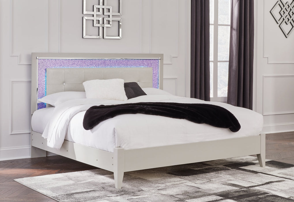 Zyniden Upholstered Bed Bed Ashley Furniture