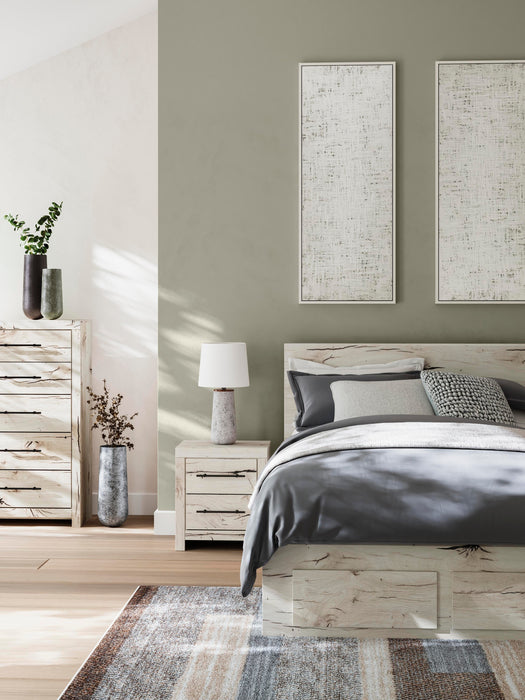 Lawroy Panel Storage Bed - Dayton Discount Furniture
