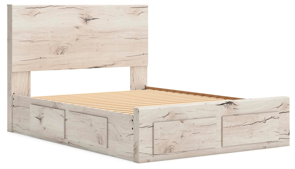 Lawroy Panel Storage Bed - Dayton Discount Furniture