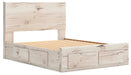 Lawroy Panel Storage Bed - Dayton Discount Furniture