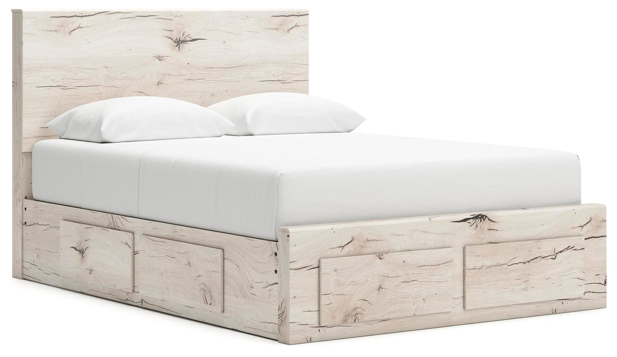 Lawroy Panel Storage Bed - Dayton Discount Furniture