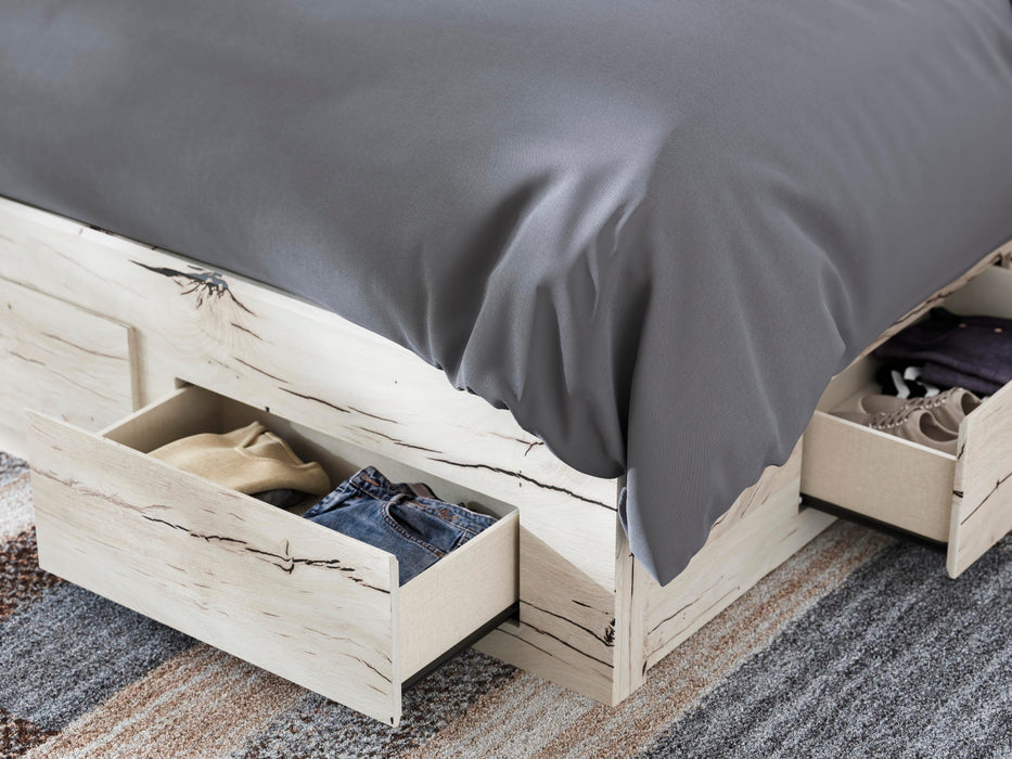 Lawroy Panel Storage Bed - Dayton Discount Furniture
