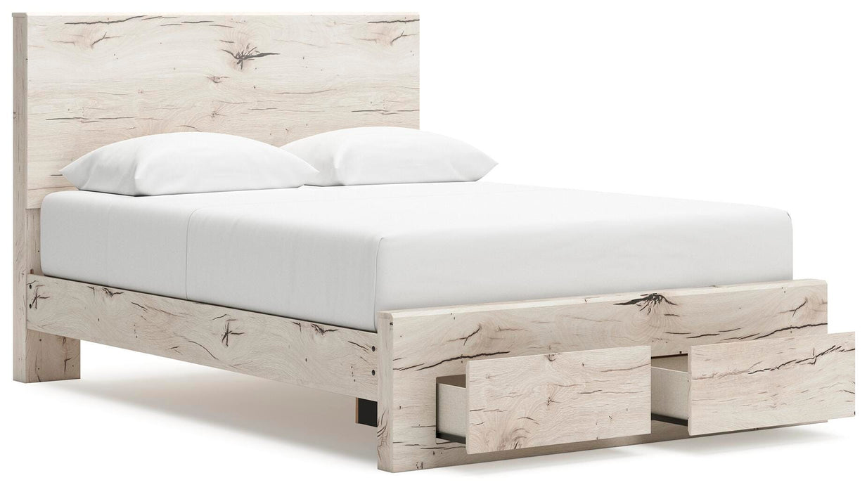Lawroy Panel Storage Bed - Dayton Discount Furniture