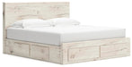 Lawroy Panel Storage Bed - Dayton Discount Furniture