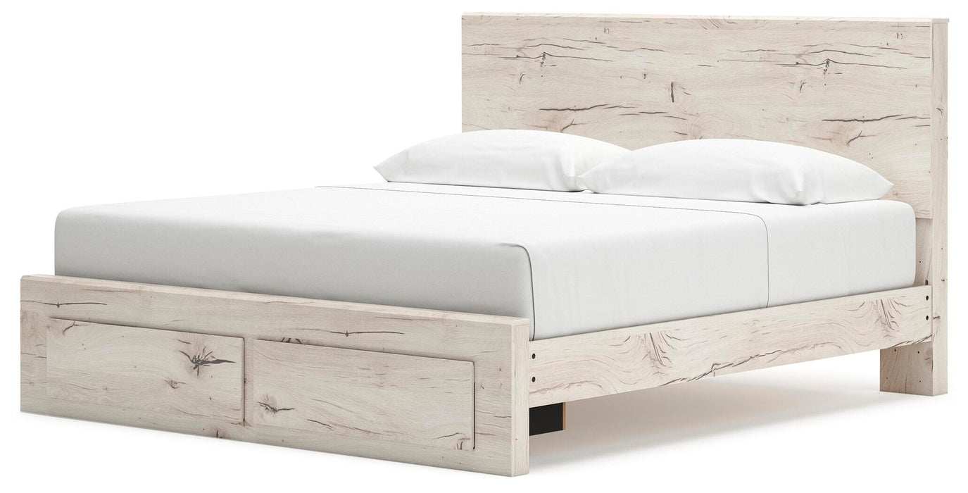 Lawroy Panel Storage Bed - Dayton Discount Furniture