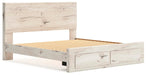 Lawroy Panel Storage Bed - Dayton Discount Furniture