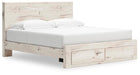Lawroy Panel Storage Bed - Dayton Discount Furniture