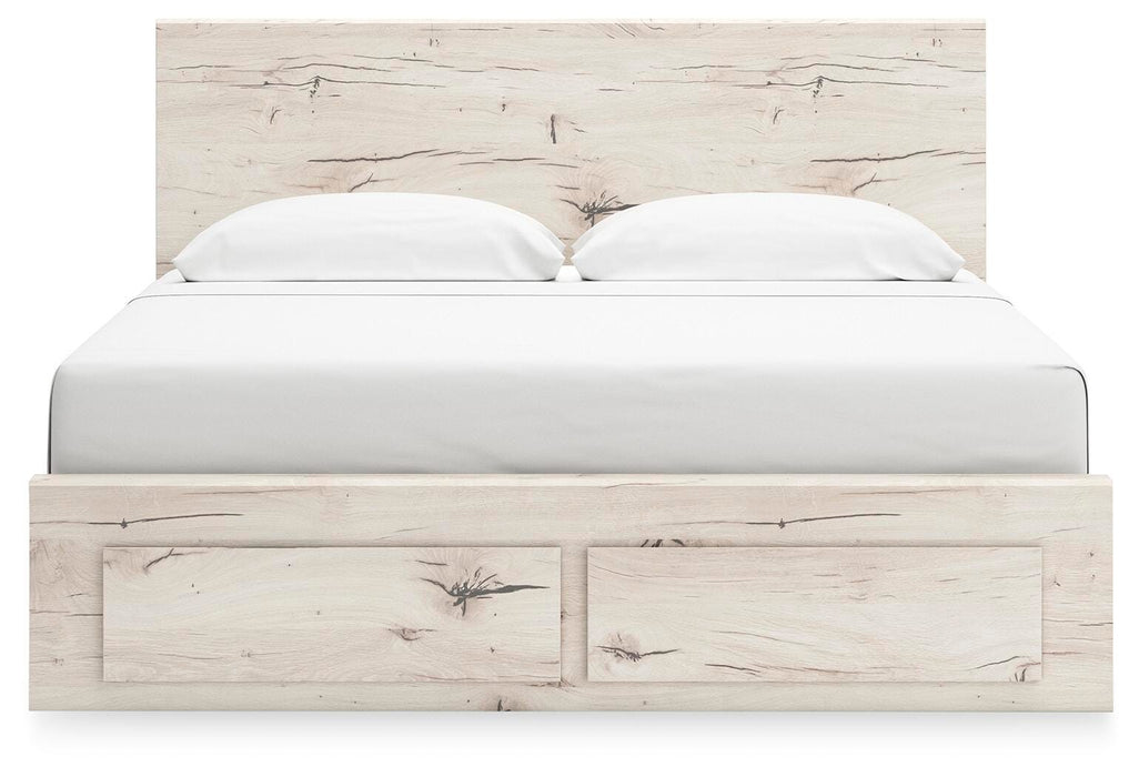 Lawroy Panel Storage Bed - Dayton Discount Furniture