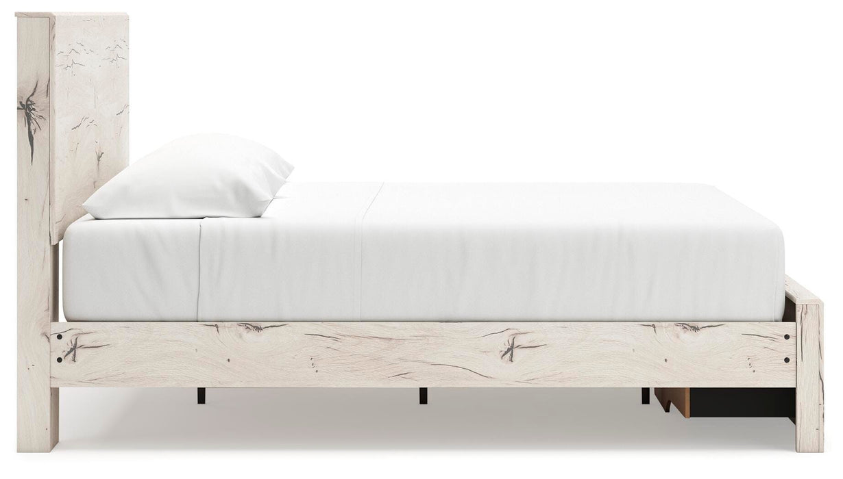 Lawroy Panel Storage Bed - Dayton Discount Furniture
