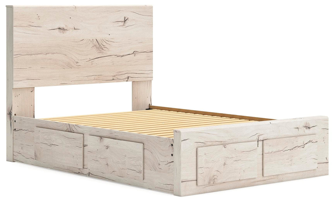 Lawroy Panel Storage Bed - Dayton Discount Furniture