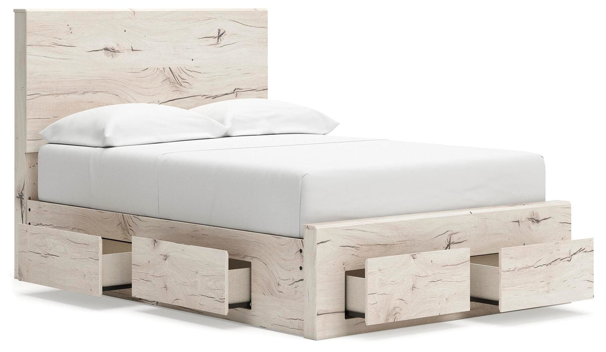 Lawroy Panel Storage Bed - Dayton Discount Furniture