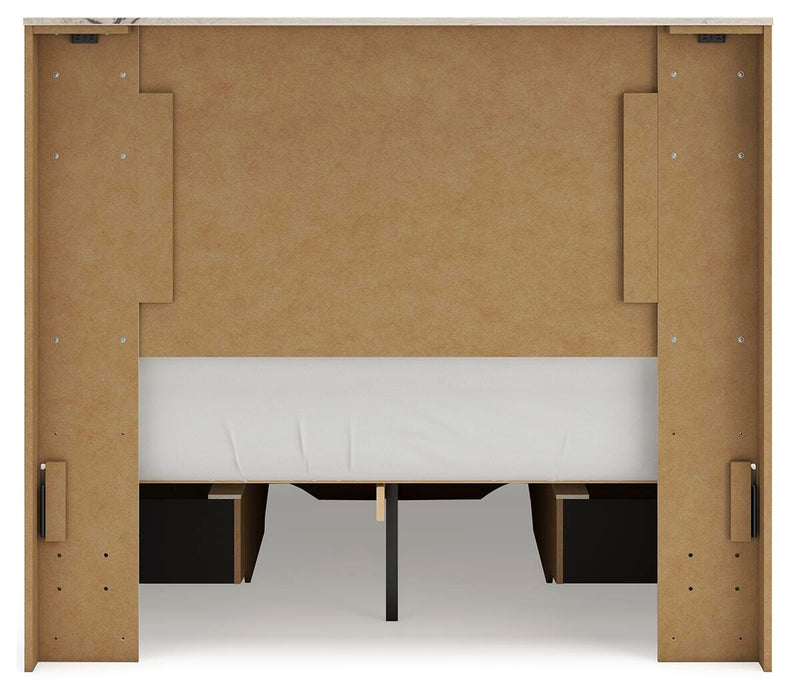 Lawroy Panel Storage Bed - Dayton Discount Furniture