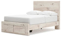 Lawroy Panel Storage Bed - Dayton Discount Furniture