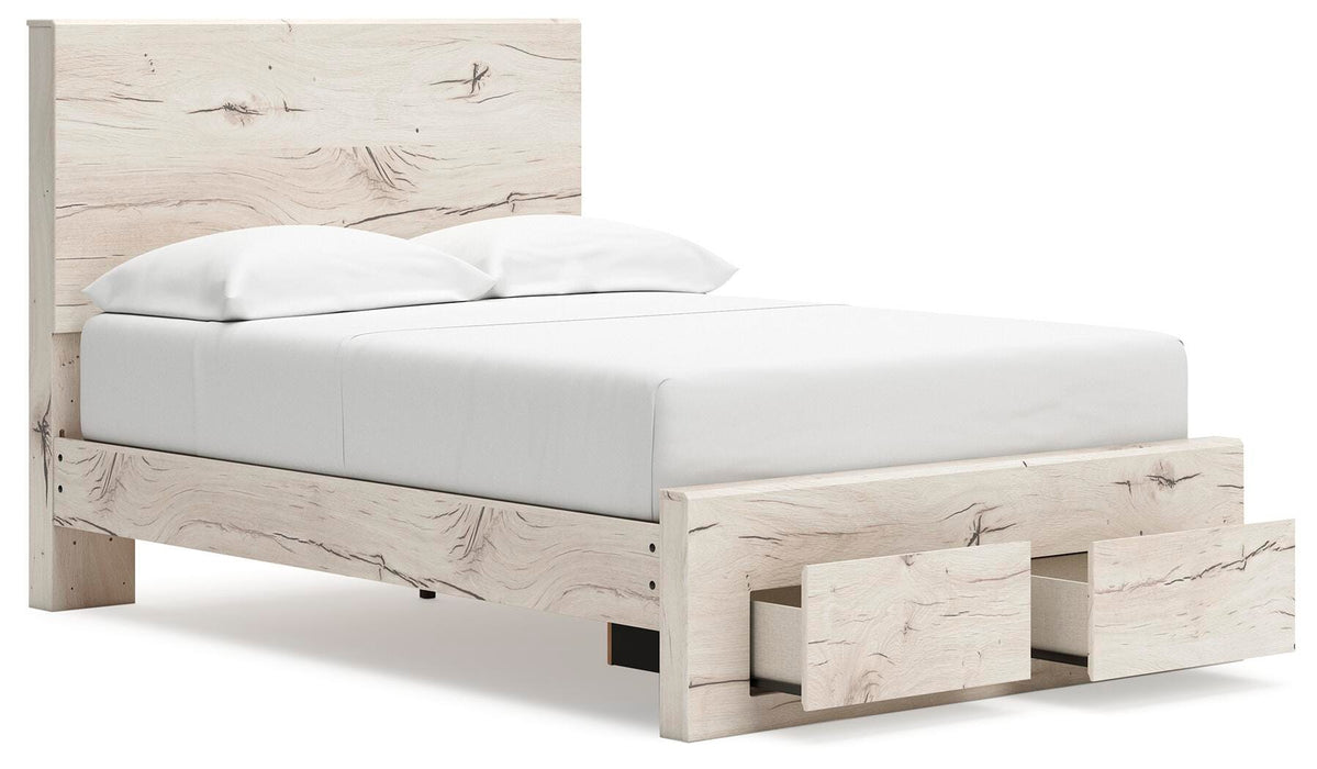 Lawroy Panel Storage Bed - Dayton Discount Furniture