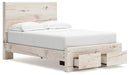 Lawroy Panel Storage Bed - Dayton Discount Furniture