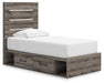 Graystorm Bed with Storage - Dayton Discount Furniture