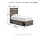 Graystorm Bed with Storage - Dayton Discount Furniture