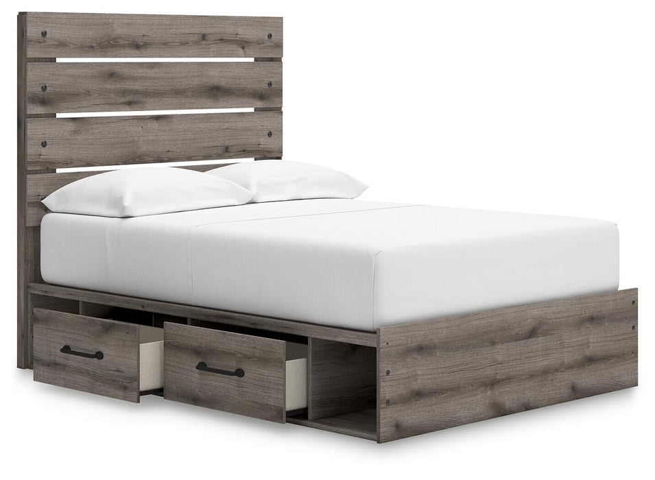 Graystorm Bed with Storage - Dayton Discount Furniture