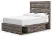 Graystorm Bed with Storage - Dayton Discount Furniture