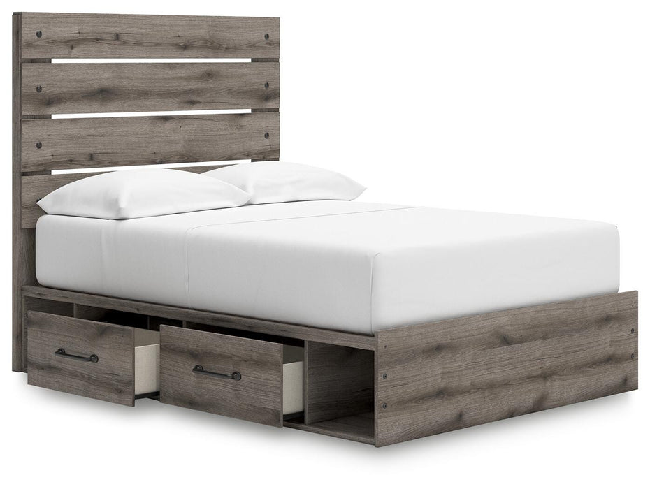 Graystorm Bed with Storage - Dayton Discount Furniture