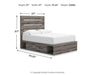 Graystorm Bed with Storage - Dayton Discount Furniture