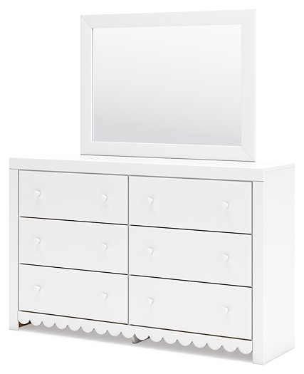 Mollviney Dresser and Mirror Dresser Ashley Furniture