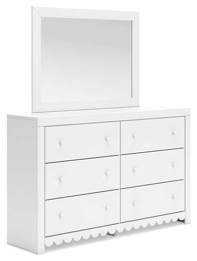 Mollviney Dresser and Mirror Dresser Ashley Furniture
