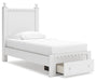 Mollviney Panel Storage Bed Bed Ashley Furniture