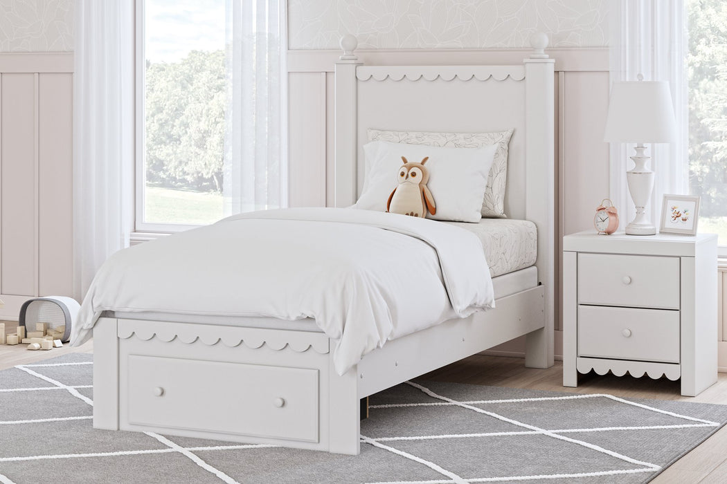 Mollviney Panel Storage Bed Bed Ashley Furniture