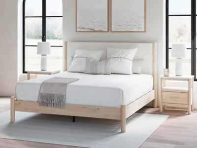Cadmori Upholstered Bed - Dayton Discount Furniture