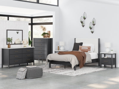 Cadmori Upholstered Bed - Dayton Discount Furniture