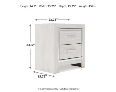 Altyra Nightstand - Dayton Discount Furniture