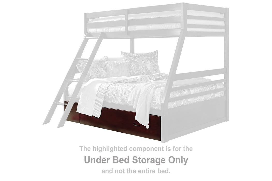 Halanton Youth Bunk Bed with 1 Large Storage Drawer Youth Bed Ashley Furniture