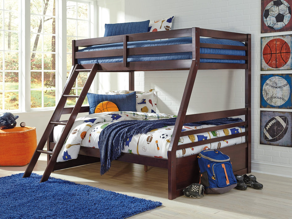 Halanton Youth Bunk Bed with 1 Large Storage Drawer Youth Bed Ashley Furniture