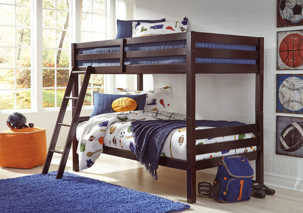 Halanton Youth Bunk Bed with 1 Large Storage Drawer Youth Bed Ashley Furniture