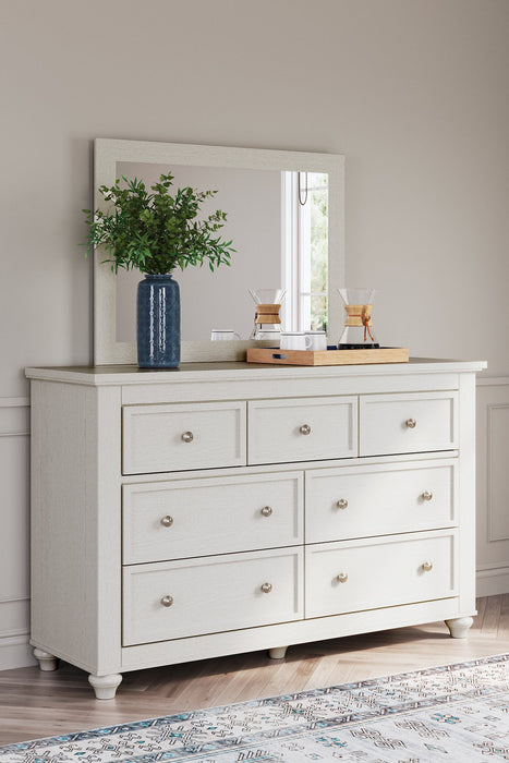 Grantoni Dresser and Mirror Dresser and Mirror Ashley Furniture