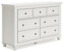 Grantoni Dresser and Mirror Dresser and Mirror Ashley Furniture