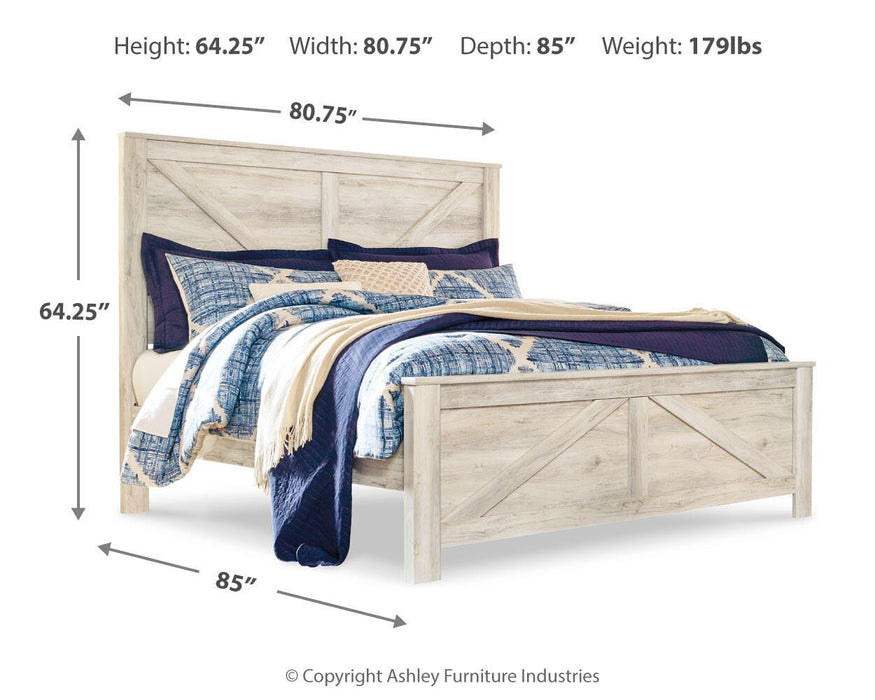 Bellaby Crossbuck Bed - Dayton Discount Furniture