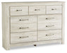 Bellaby Dresser and Mirror Dresser and Mirror Ashley Furniture