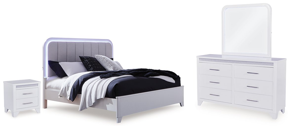 Jarlee Upholstered Bed - Dayton Discount Furniture