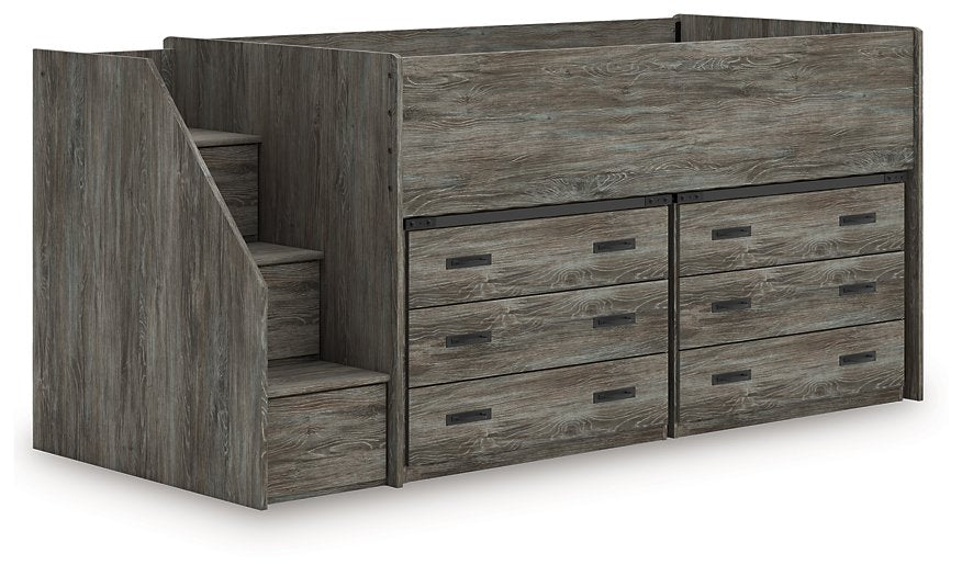 Frandern Loft Bed with Drawer Storage - Dayton Discount Furniture