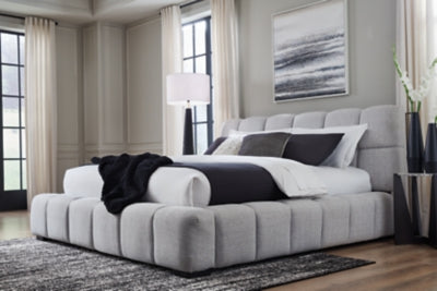 Grendusk Upholstered Bed - Dayton Discount Furniture