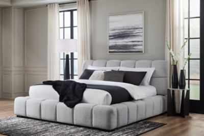 Grendusk Upholstered Bed - Dayton Discount Furniture