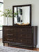 Dantenton Dresser and Mirror Dresser & Mirror Ashley Furniture