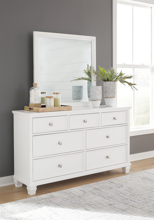 Fortman Dresser and Mirror - Dayton Discount Furniture